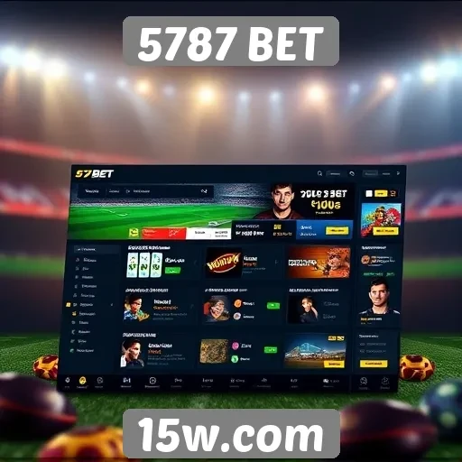 Interface do usuário e experiência no 5787 BET